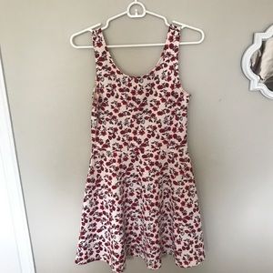 Floral Fit and Flare Dress